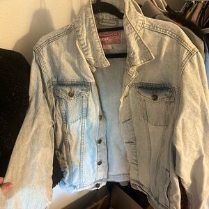 Over sized Jean jacket